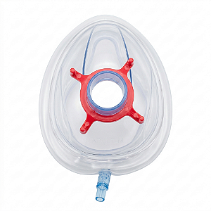 Máscara Facial com Almofada de Ar (Bojo Inflável), Numero 4 Adolescente - Unidade