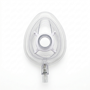 Máscara Facial com Almofada de Ar (Bojo Inflável), Numero 0 Neonatal, - Unidade
