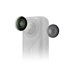 Kit De Lentes Dupla Substituição Reposição Insta360 X5 - Original