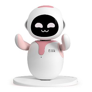 Eilik Robot Robô Interativo Inteligência Emocional Original Eilik Rosa