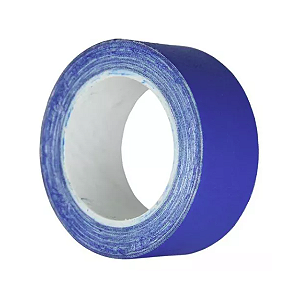 Fita Gaffer Tape Tecido Azul Tesa 19mm x 5m