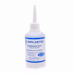 Álcool Isopropílico 99,8% Implastec 110ml