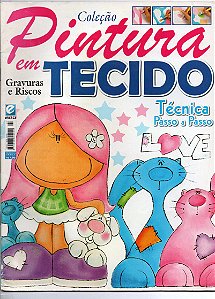 COLEÇÃO TOQUE DE ARTE - PINTURA EM TECIDO ED.9 (REVISTA) - revistaria nova  cultura