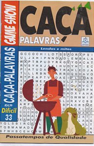 CAÇA PALAVRA GAME SHOW (NIVEL MEDIO) ED.32 - revistaria nova cultura