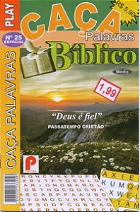 CAÇA PALAVRAS BIBLICO PLAY ED.43 - revistaria nova cultura