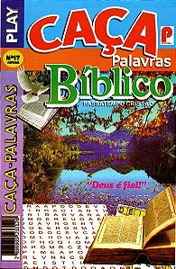CAÇA PALAVRA BIBLICO PLAY ED.38 - revistaria nova cultura