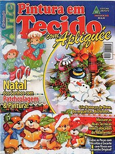 COLEÇÃO TOQUE DE ARTE - PINTURA EM TECIDO ED.9 (REVISTA) - revistaria nova  cultura