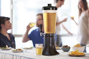 Kit Com 5 Torre De Chopp 3 Litros com 2 Tubo Gelante cada