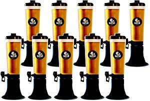 Kit  10 Torre Chopp Doutor Beer 3,5l com 2 Refil Personalizadas