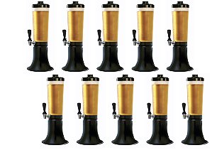 KIT 10 TORRES CHOPP 2,5L COM 2 REFIL CADA