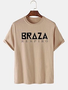 Camisa Tshirt BRAZA RESPIRO - BEGE