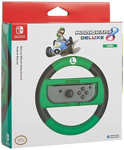 HORI Nintendo Switch Mario Kart 8 Deluxe Wheel (Luigi Version) Officially Licensed By Nintendo - Switch