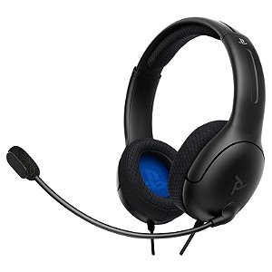 PDP  LVL40 Wired Gaming Headset (Preto com Fio) - PS4  e PS5