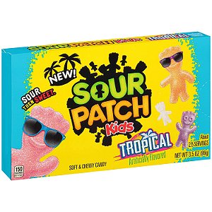 Balas Sour Patch Kids Tropical 99g