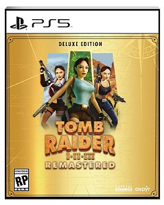 Tomb Raider I-III Remas. St. Lara Croft Deluxe Edition - PS5