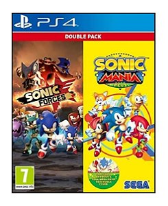Sonic Mania Plus and Sonic Forces Double Pack - PS4