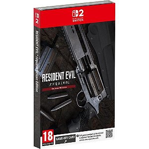 Resident Evil Requiem Edição Deluxe Steelbook Switch 2