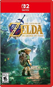 The Legend Of Zelda Ocarina Of Time - Nintendo Switch 2 Foil