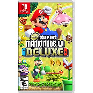 New Super Mario Bros U Deluxe Novo - Switch