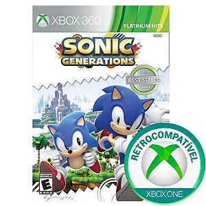 Jogo Sonic Unleashed Xbox 360 Novo - Meu Game Favorito