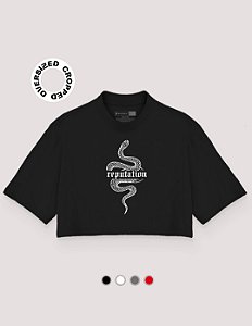 Cropped Oversized Taylor Swift REP Snake