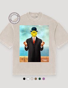 Camiseta Oversized Estonada René Magritte