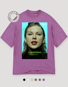 Camiseta Tubular Taylor Swift Reputation Face