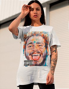 Camiseta Oversized Tubular Post Malone