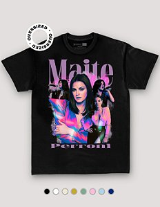 Camiseta Oversized Maite Perroni RBD