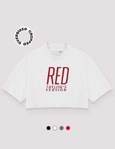 Cropped Oversized RED Taylor`s