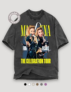 Camiseta Oversized Tubular Madonna Celebration Tour