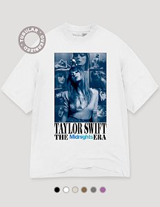 Camiseta Oversized Tubular Taylor Swift Midnights