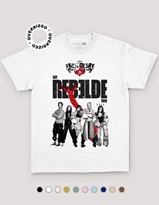 Camiseta Oversized Rebelde Tour 2023