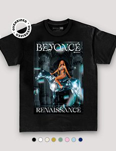 Camiseta Oversized Beyoncé Renaissance - Outlet