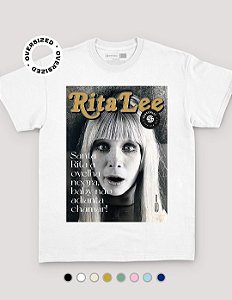 Camiseta Oversized Rita Lee - Outlet