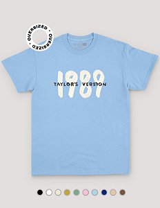 Camiseta Oversized Taylor Swift 1989 - Outlet