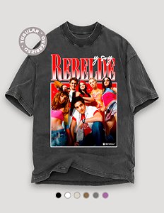 Camiseta Oversized Tubular Rebelde - Outlet
