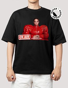 Camiseta Oversized Super Beyoncé No Air