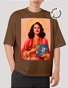 Camiseta Oversized Super Lana Del Rey Did you know