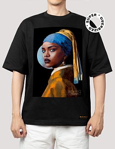 Camiseta Oversized Super Rihanna