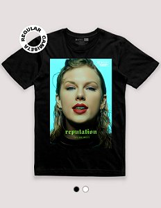 Camiseta Taylor Swift Reputation Face - Outlet