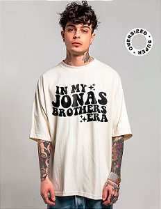 Camiseta Oversized Super Jonas Brothers Era