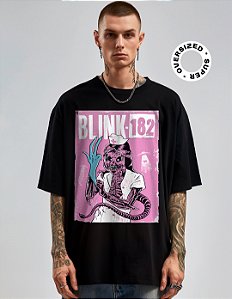 Camiseta Oversized Super Blink 182 Enema Of The State