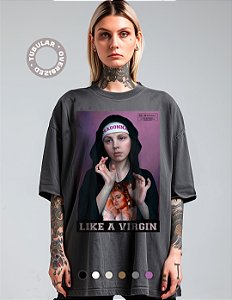 Camiseta Oversized Tubular Madonna Like A Virgin