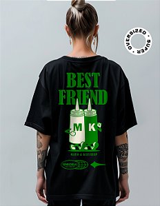 Camiseta Oversized Super Best Friend