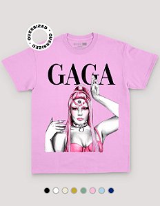 Camiseta Oversized Lady Gaga