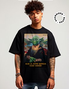Camiseta Oversized Super Yoda Lisa