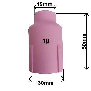 BOCAL CERAMICO GAS LENS PESADO SR 17/18/26