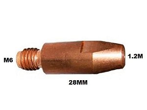 Bico De Contato Para Tocha Mig/mag 1.2 Mm M6