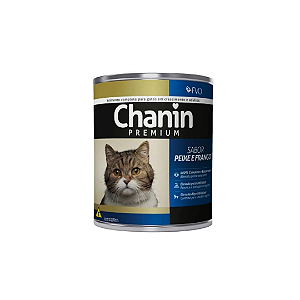 Patê Chanin Peixe E Frango Lata 280g